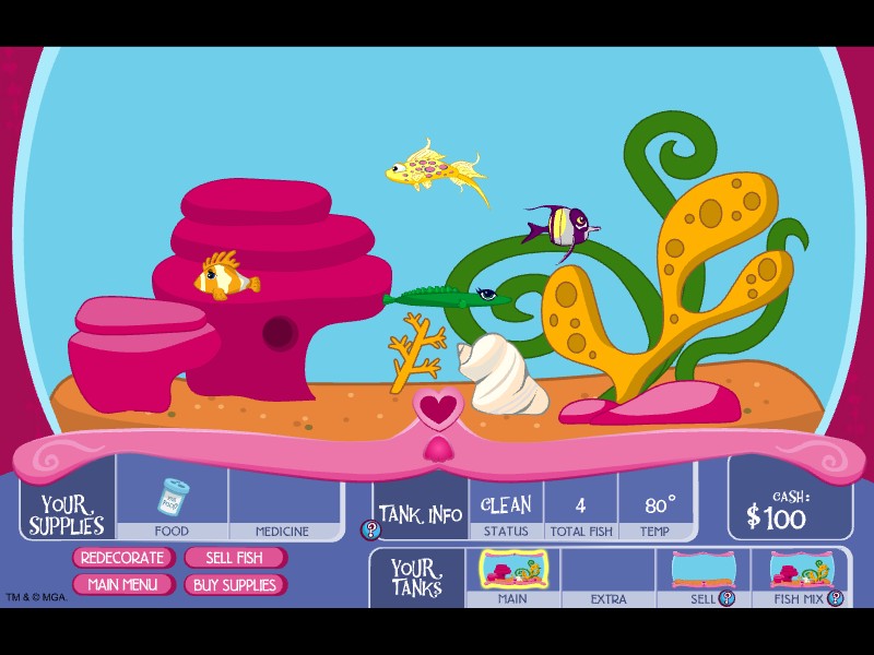 Bratz Babyz Fish Tank